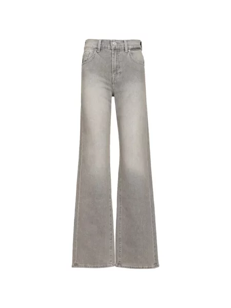 Blugi cu picior larg 7 For All Mankind gri