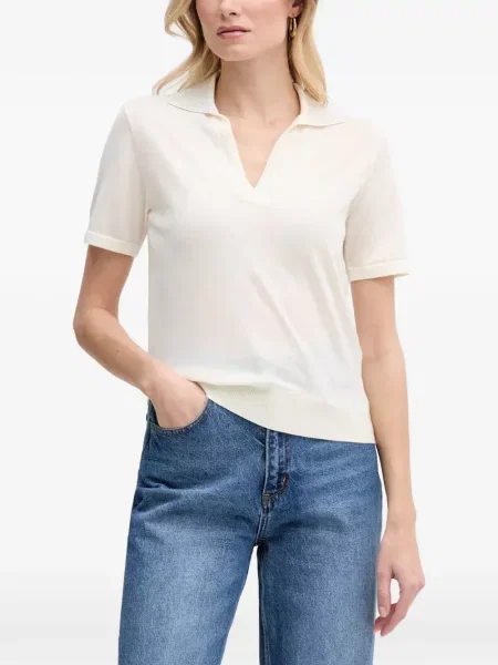 Stras tricou Guess alb