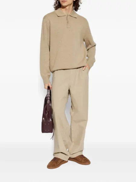 Lung tricou polo Samsøe Samsøe