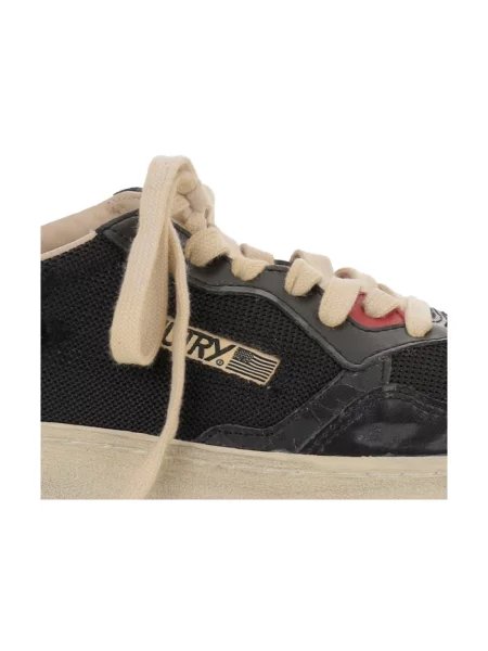 Autry Trampki Superstar Vintage Low Mesh schwarz czarne