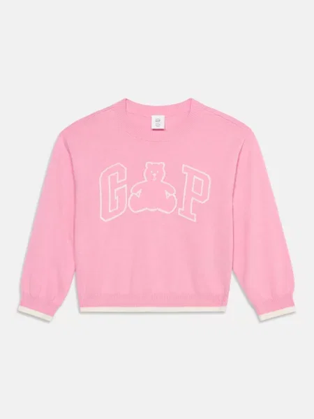 GAP Pulover roz alb