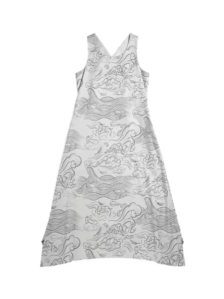 Decora rochie midi Future Classics asimetrică gri