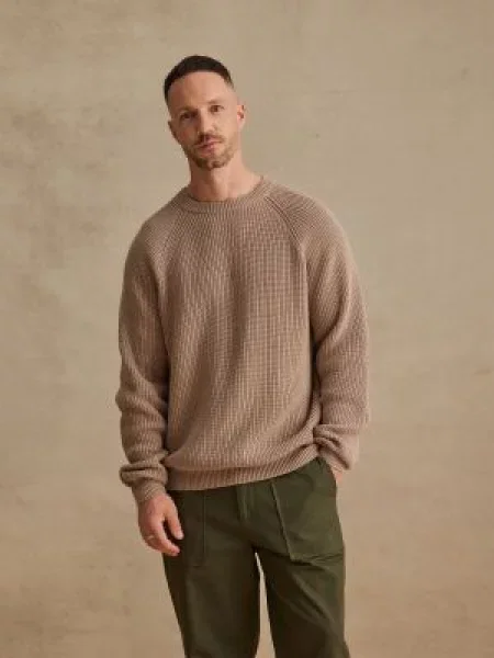 DAN FOX APPAREL Pulover Markus temno siva