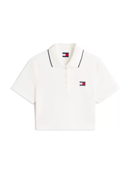 Tommy Jeans Tricou ecru