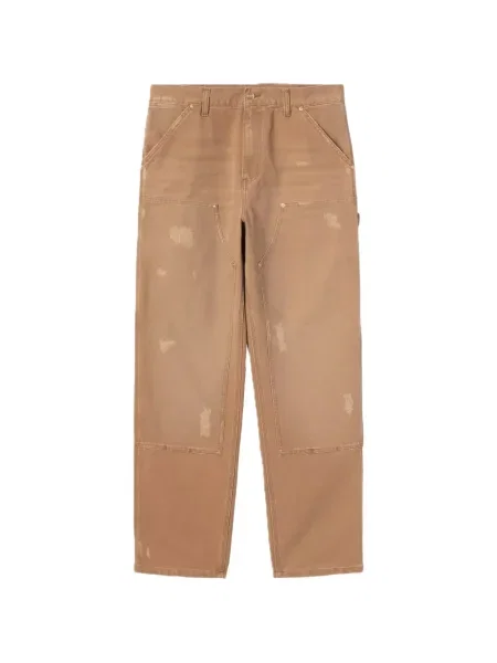 Kalhoty Carhartt Wip hnědé