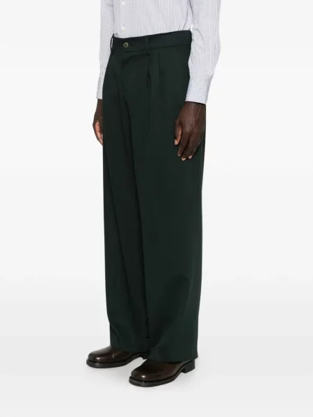 Pantaloni Costumein verde
