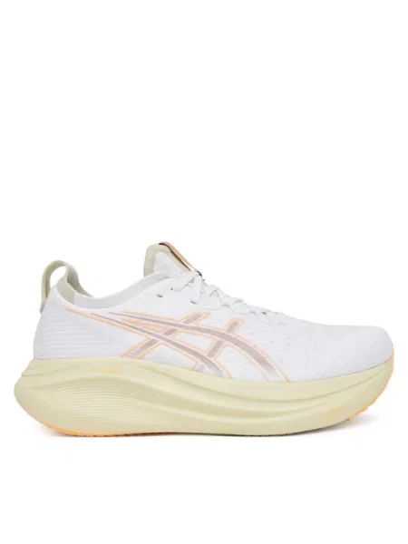 Běžecké boty ASICS Gel-Nimbus 27 white/fawn bílé