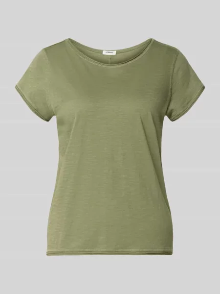 Krój regular fit t-shirt z bawełny z cieniowanej przędzy S.oliver Red Label