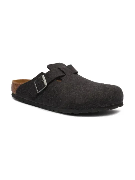 Gyapjú mules Birkenstock szürke