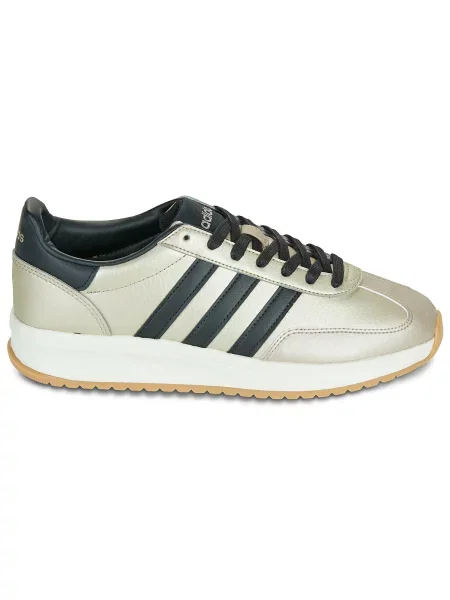 ADIDAS SPORTSWEAR Rövid szárú sportcipők RUN fekete / ezüst barna