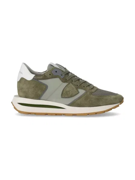 Sneakersy Philippe Model do biegania skórzane zielone