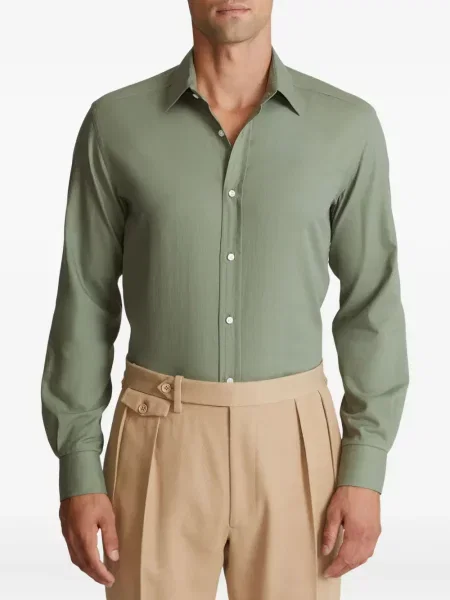 Cămașă Ralph Lauren Purple Label verde