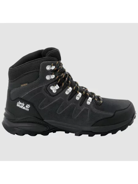 Buty trekkingowe Jack Wolfskin Refugio Texapore Mid czarne