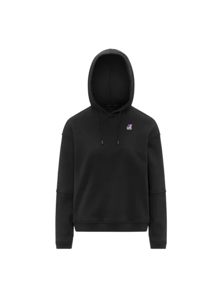 Bluza z kapturem K-way czarna