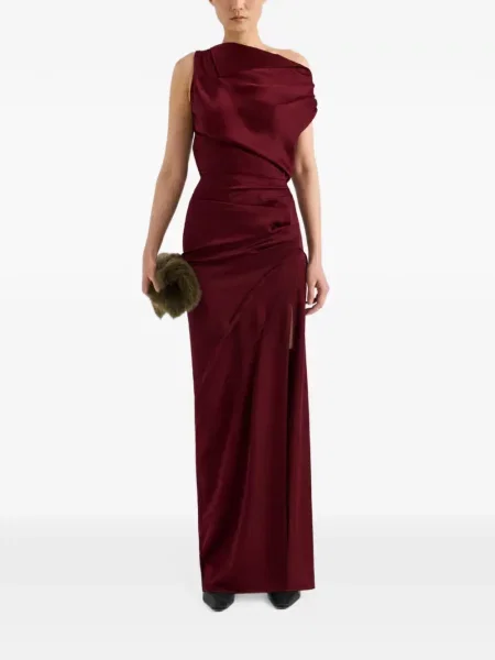 Rochie Proenza Schouler din satin roșu
