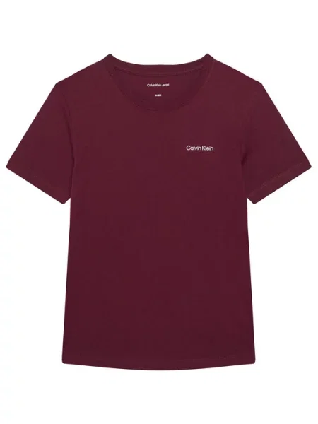 Calvin Klein Jeans T-Shirt μωβ