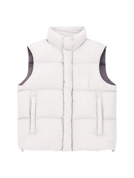 Kamizelka puchowa Armani Exchange biała