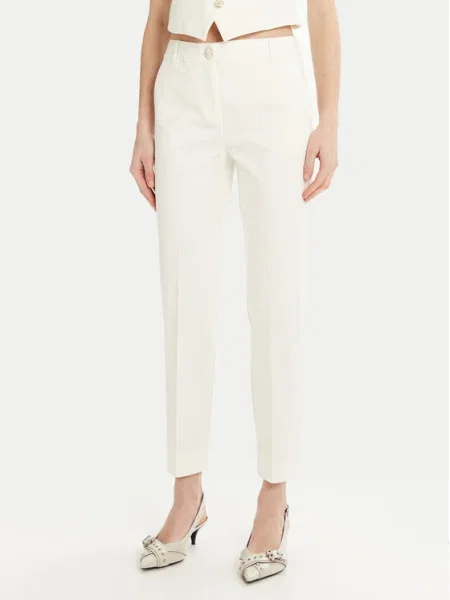 Marella Pantaloni chino Dotto alb