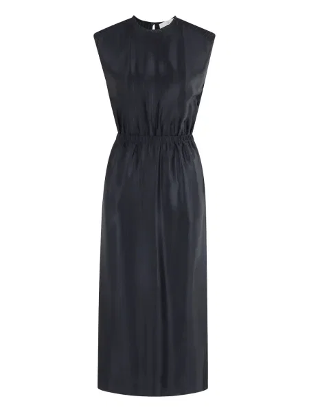 Rochie Tela cu dungi de costum albastru