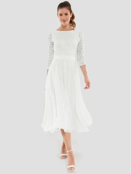 Kostiumas suknele Swing balta