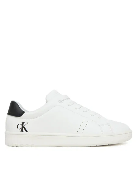 Sneakersy Calvin Klein D biela