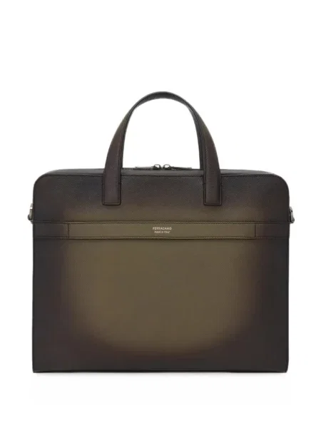 Servietă Ferragamo verde