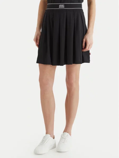JOOP! Jeans Спідниця в складку Taria чорний