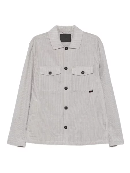 Manšestrová košile Liu Jo šedá