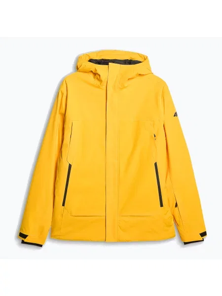 Geacă de schi pentru bărbați 4F orange portocaliu