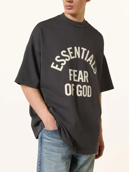 Essentials Fear Of God Tričko černá