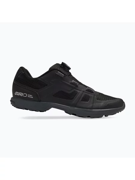 Încălțăminte de ciclism MTB pentru bărbați Giro Gauge Boa black negru
