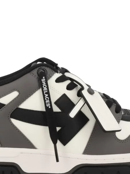 Sneakerși Off-white business alb