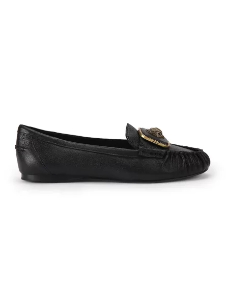 Kurt Geiger London mocasini pentru femei din piele Pimlico Moccasin Black Leather negru