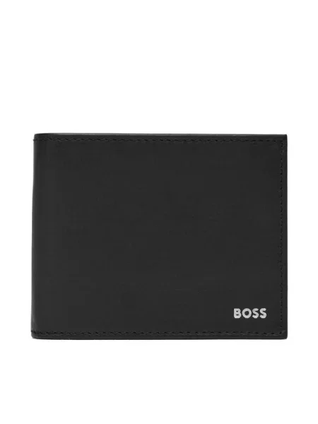 BOSS portofel de piele barbati negru