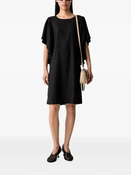 Rochie mini Vicolo cu volane negru