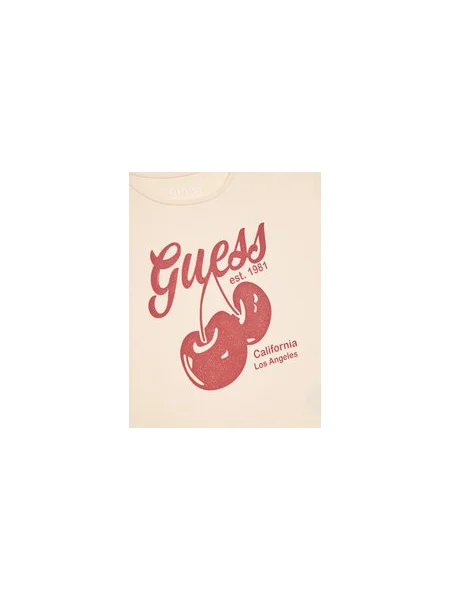 Guess Póló Regular Fit rózsaszín