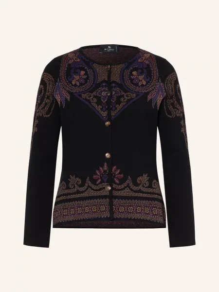 Etro Kardigan schwarz czarny