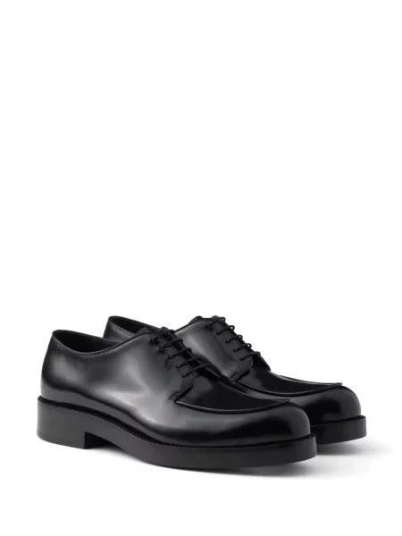 Pantofi derby Prada din piele negru
