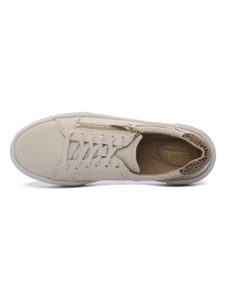 Pantofi Clarks alb