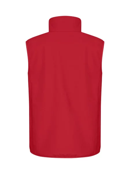 Clique Classic Softshell Vest kamizelka softshell – Red czerwona