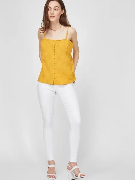Топ Naf Naf жовтий