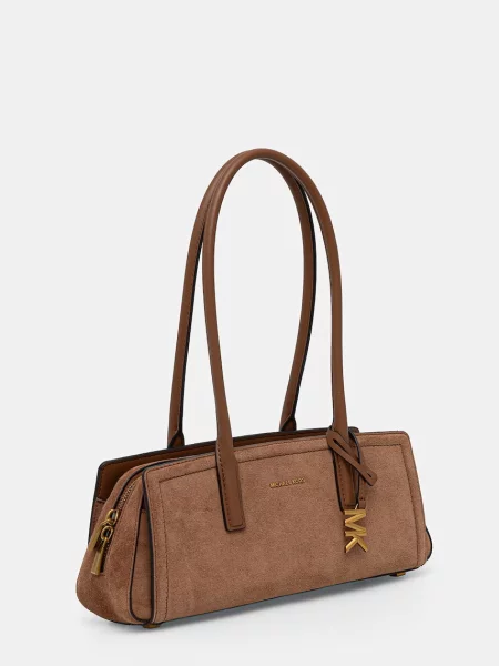 Michael Kors Geantă pe umăr Laila | piele întoarsă maro