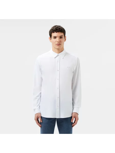 Lacoste сорочка чоловіча Slim Fit біла