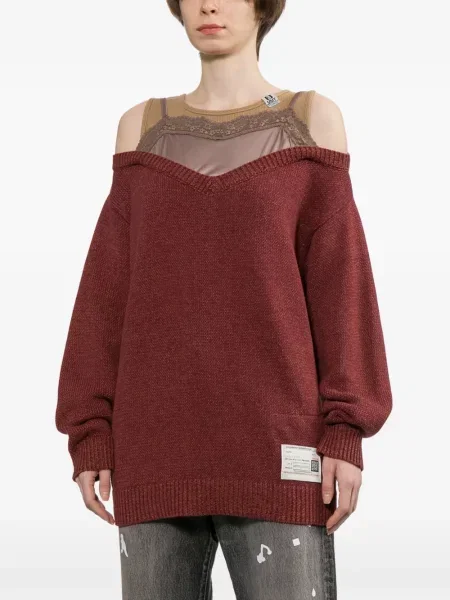 Pulover Maison Mihara Yasuhiro roșu