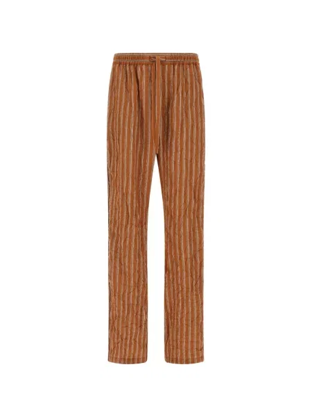 Pantaloni Dolce & Gabbana cu dungi maro