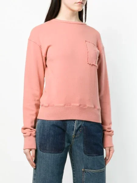 Hanorac Jw Anderson cu imagine roz