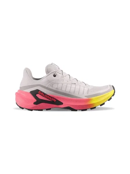 Salomon Genesis 2 Gray Violet Safety Yellow Mężczyźni Buty sportowe Salomon Size: szary