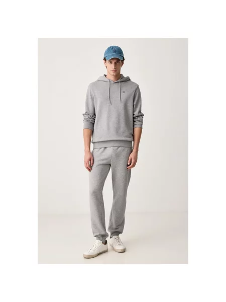 Bluza z kapturem Napapijri z kapturem szara