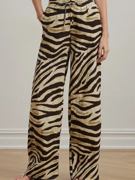 Lauren Ralph Lauren pantaloni din in alb