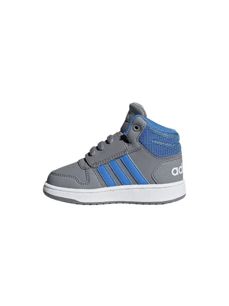 Členkové topánky Adidas sivá